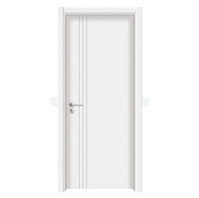 Парадный вход цвета слоновой кости H2.1m, современная деревянная дверь входа 800kg/M3