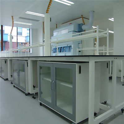 Мебель лаборатории Суда острова лаборатории W1.5m H0.85m стальная со шкафом