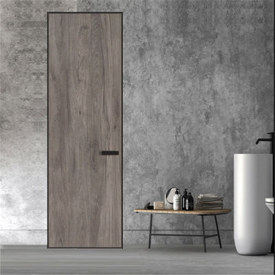 Двери входа 100% водоустойчивые безмолвные алюминиевые одетые деревянные